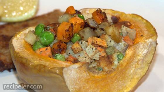 Stuffing-Filled Pumpkin