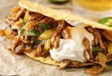 Beer-Braised Chicken Tacos