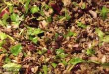 Black Bean and Wild Rice Salad