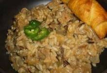 Cubed Steak and Wild Rice