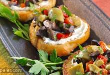 Olive Salad with Crostini