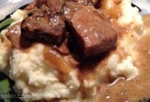 Savory Slow Cooker Beef Tips