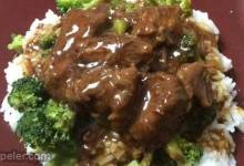 Slow Cooker Broccoli Beef