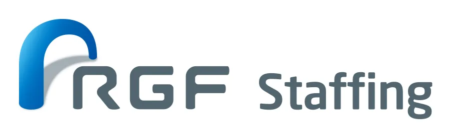 A logo of RGF Staffing B.V.