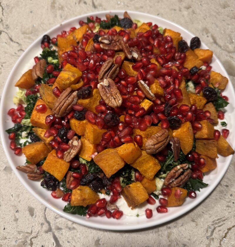 Festive Sweet Potato Salad