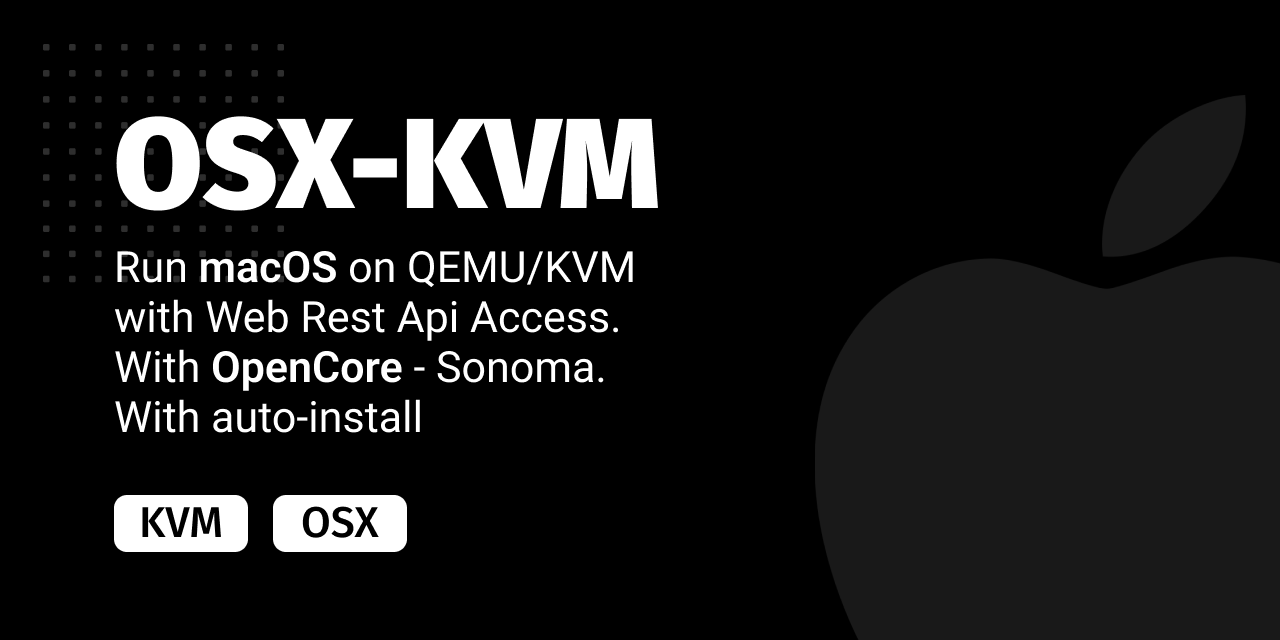 OSX-KVM-Remote