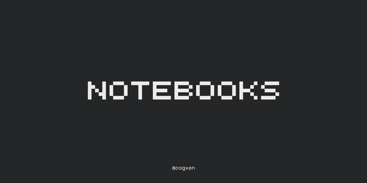 notebooks