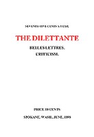 Dilettante cover image