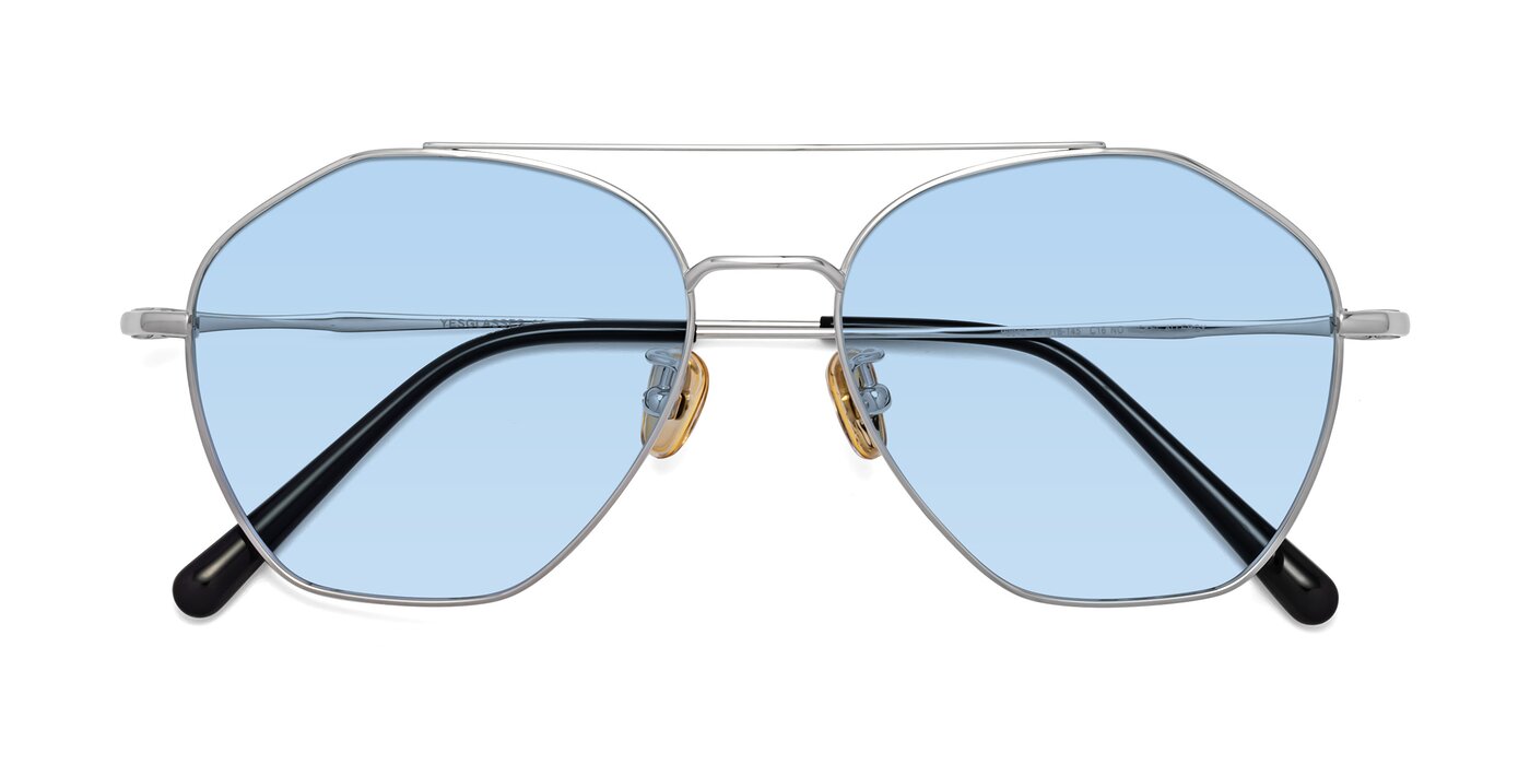 Linton - Silver Tinted Sunglasses