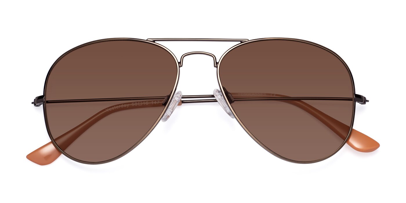 Yesterday - Antique Bronze Tinted Sunglasses