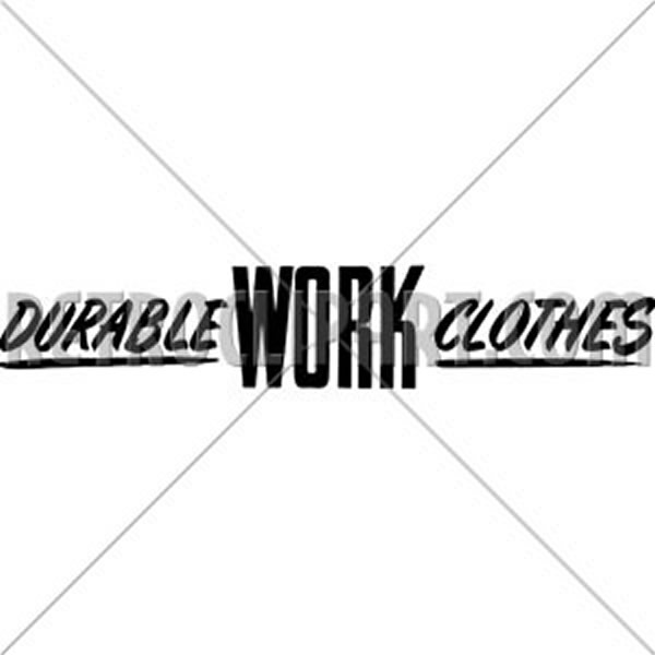 Durable Work Clothes