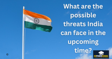 What are the possible threats India can face in the upcoming times?