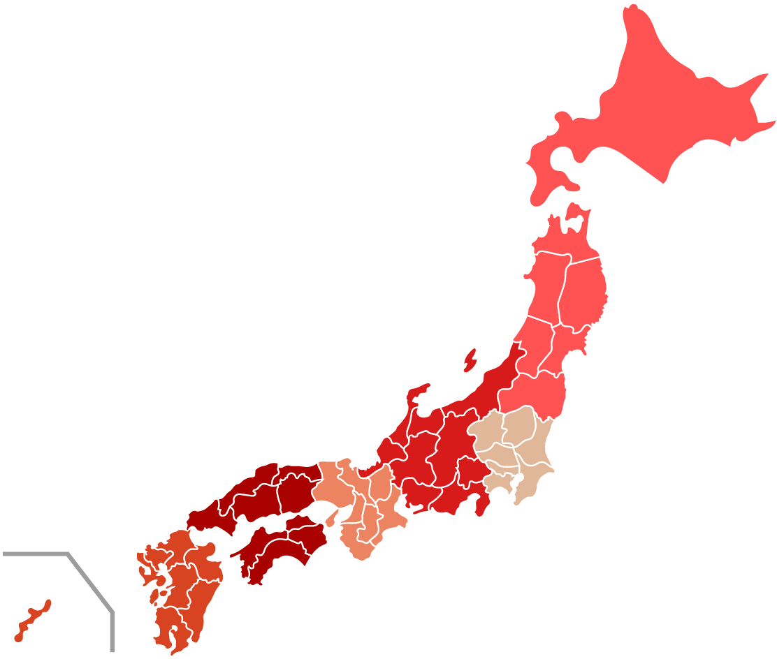 Map of Japan