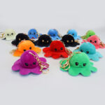 reversible octopus keychain