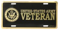 US Army License Plates