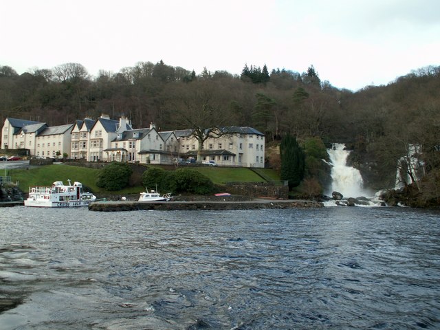 Inversnaid Hotel and Falls