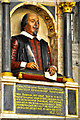 SP2054 : Stratford-Upon-Avon : Holy Trinity Church - Shakespeare's Funerary Monument by Lewis Clarke