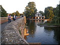 SP2054 : The Tramway Bridge leading to the Boathouse by John Evans