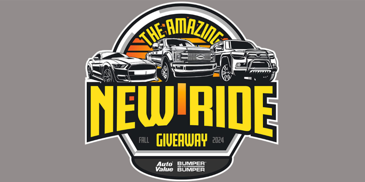 Auto Value and Bumper to Bumper Kick Off 'Amazing New Ride Giveaway' Sweepstakes