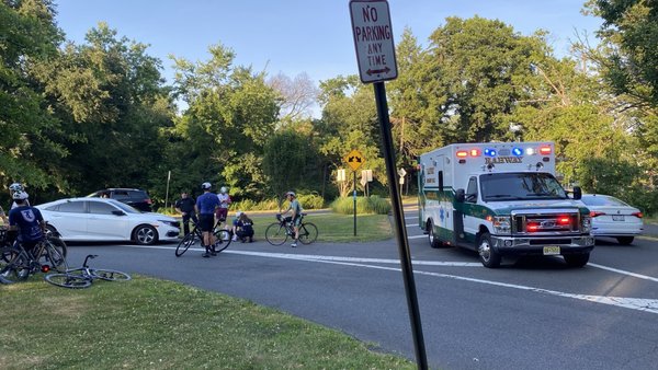 Photo of Rahway River Park - Rahway, NJ, US. People watch where you're driving! Driver went on one way road and hit a cyclist.