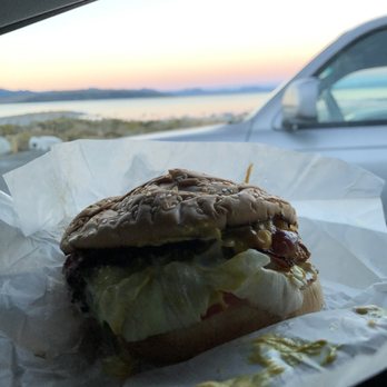 Pastrami cheeseburger