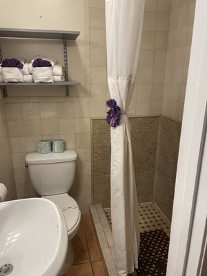 Photo of Caribbean House - Key West, FL, US. Clean and well-stocked bathroom