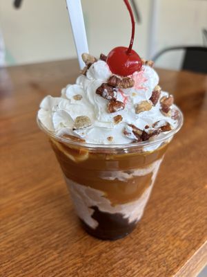 Photo of Danville Dips - Danville, IN, US. Small Turtle sundae