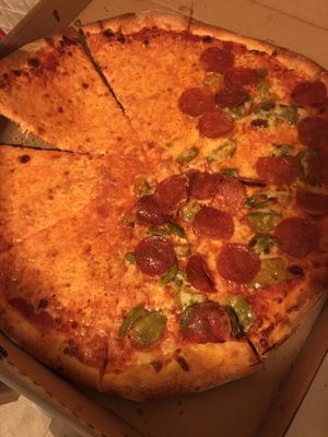 Photo of Vinnie's Pizza - Malden, MA, US. a pepperoni pizza in a box