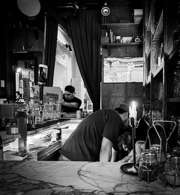 Photo of Grand Street Pizza - New York, NY, US. Interior