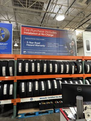 Photo of Costco Tire Center - Honolulu, HI, US. 5 year warranty