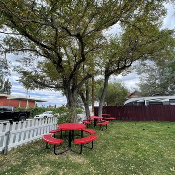 Cute outdoor seating area