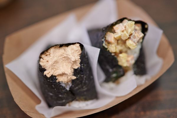 Photo of Daikokuya Annex - Los Angeles, CA, US. Tuna Mayo Onigiri & Spam Onigiri