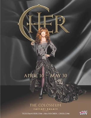 Photo of Cher - Las Vegas, NV, US.