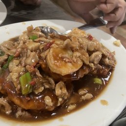 BBQ Pork Egg Foo Young