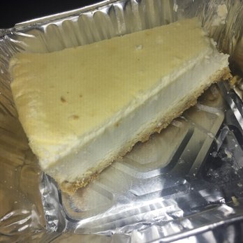 Cheesecake with old crust layer.