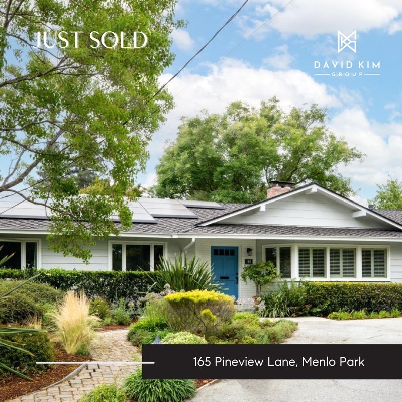 Just Sold | 165 Pineview Lane, Menlo Park