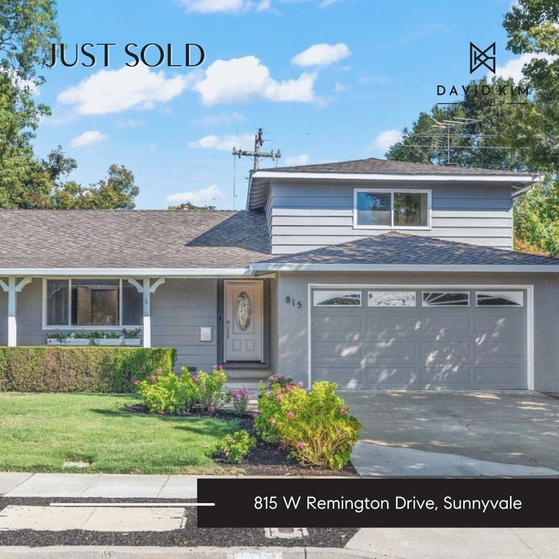 Just Sold | 815 W Remington Drive, Sunnyvale