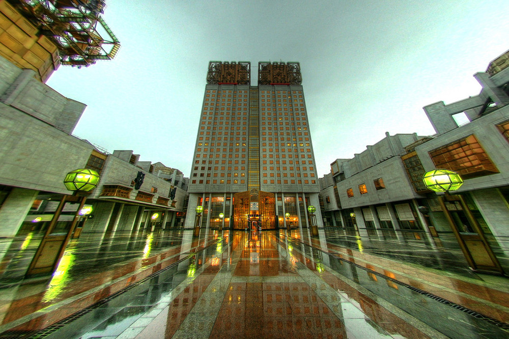 Russian Academy of Sciences from interior courtyard