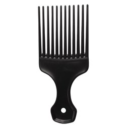  Salon Smart Afro Hair Comb, Black