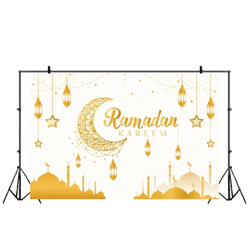 Customization Eid Mubarak Photo Background Backdrop Ramadan Decoration 2023 Islam  Muslim Photography Backdrop Banner - Buy Eid Mubarak Photo Background,Photography  Backdrop,Ramadan Decoration 2023 Product on 