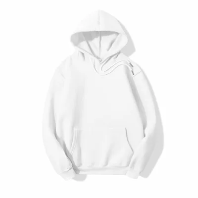 Custom Logo 100% Cotton Plain White Hoodie - Buy 100% Cotton Plain White  Hoodie,Custom Logo Hoodie,Plain Hoodie Product on 