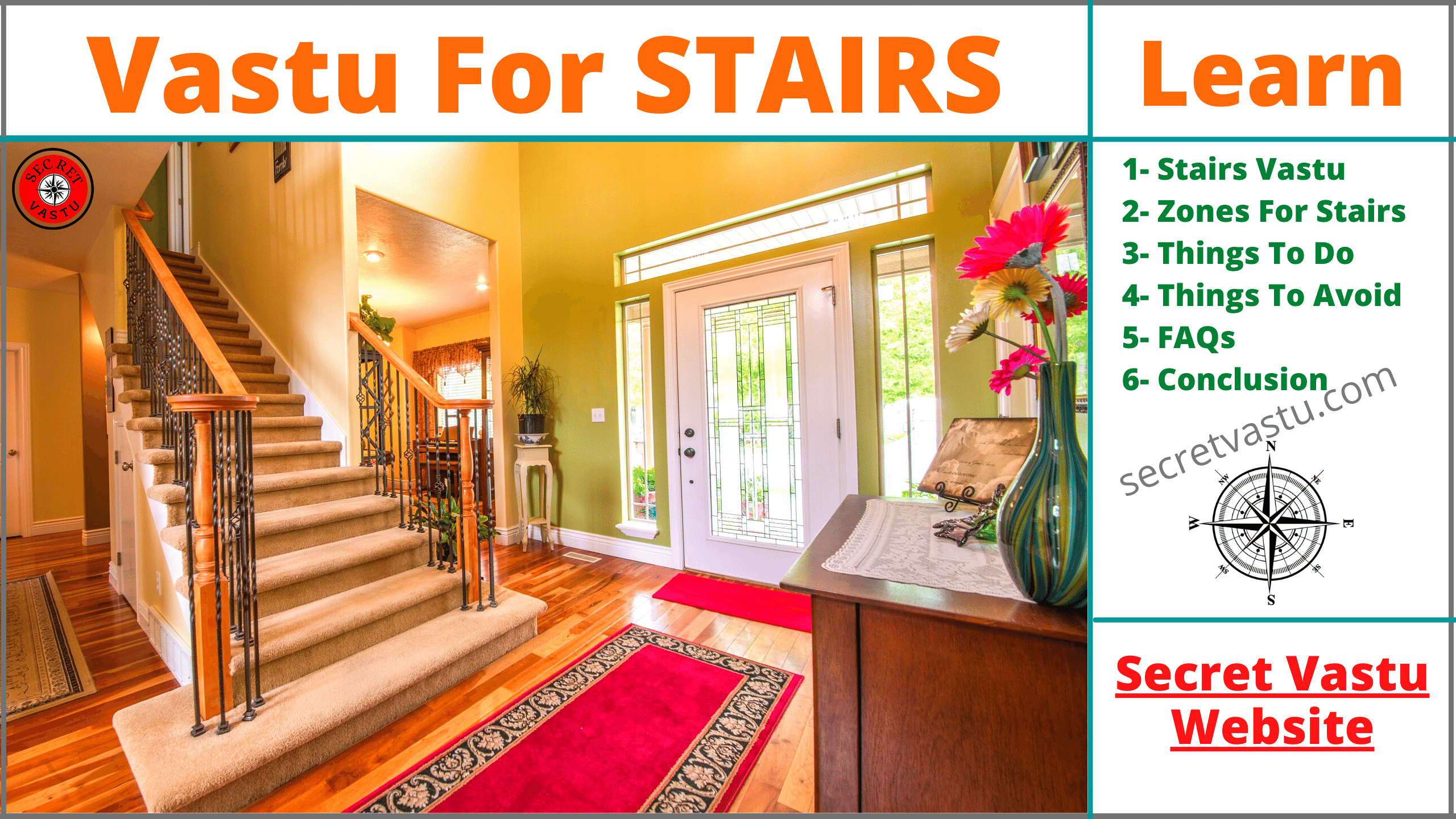 staircase vastu