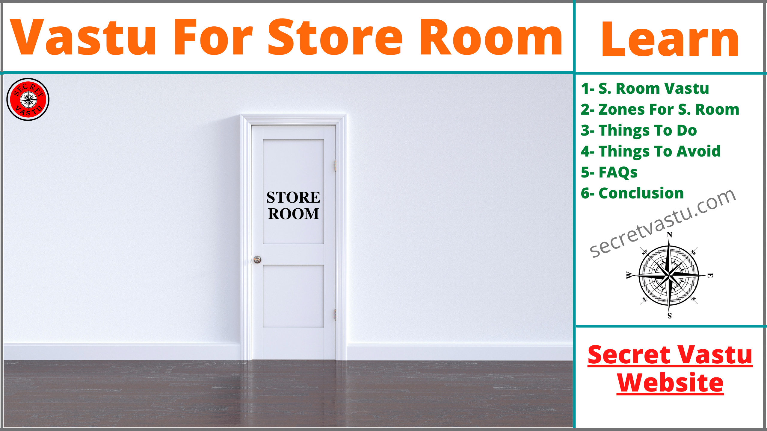 store room vastu