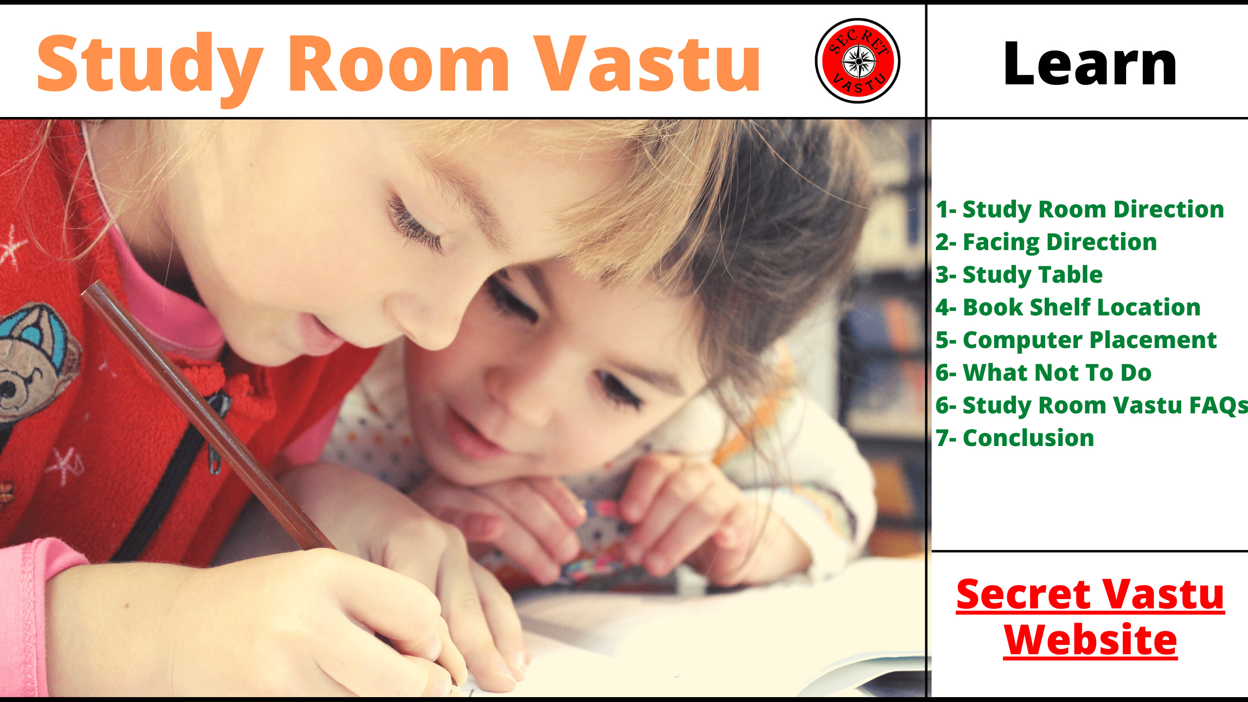 study room vastu