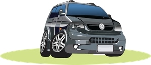 vw wagon Logo PNG Vector