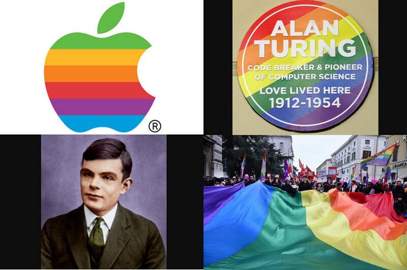 Apple Logo History Alan Turing