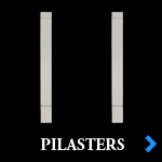 Decorative Entryway Pilaster Columns - Polyurethane Architectural Home Products - Chadsworth Columns - Shop.columns.com - 1-800-486-2118