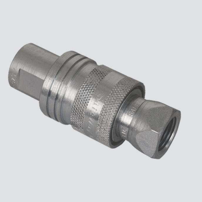 1/2" Female Pipe Thread x 1/2" Body Two-Way Sleeve Hydraulic Quick Disconnect (S40-4)