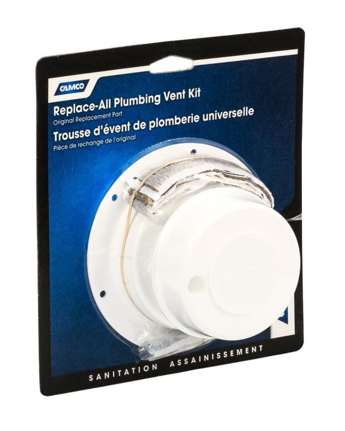 Replace All Plumbing Vent Kit Polar White