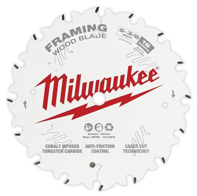 Milwaukee Circular Saw Wood Cutting Blades